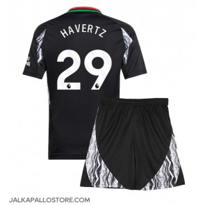 Arsenal Kai Havertz #29 Vieraspaita Lapsille 2024-25 Lyhythihainen (+ shortsit)